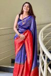 Intricate Pure Silk Designer Saree -VV110b