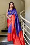 Intricate Pure Silk Designer Saree -VV110b
