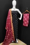 Classy Cotton Bandhani Salwar Suit Dress Material-kt01E