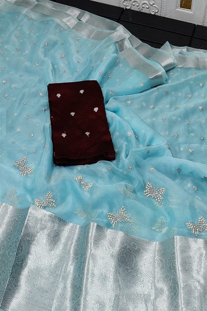 Yuki Organza Saree