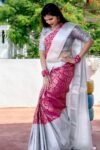 Silver Weaving Kanchipuram Silk Saree-RITI02d