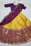 Yellow South Indian Fashion Lehenga Choli-PVR09ab