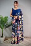 Party Wear Saree for unmarried girl-RTC05db