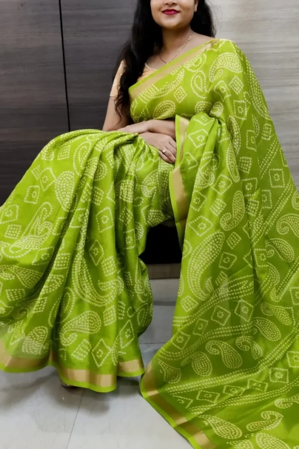 buy batik cotton sarees online-VDP02b