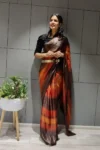ready to wear silk saree-HC11c