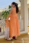 long anarkali kurti with dupatta-AKD02