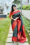 Rama banarasi soft silk saree (2)